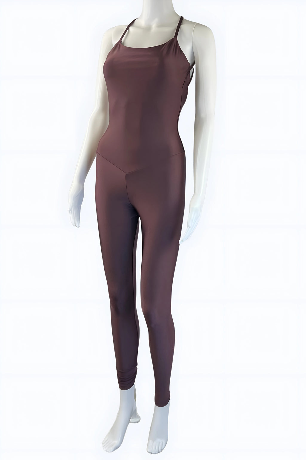 Open-Back Performance Jumpsuit for Women