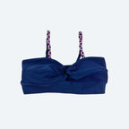 Braided Dark Blue Gym Top