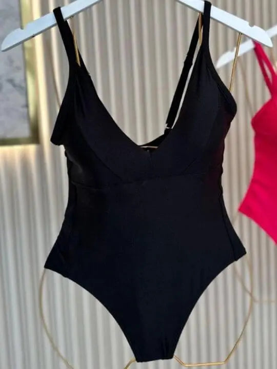 Lis Black One Piece Brazilian Swimsuit My Store