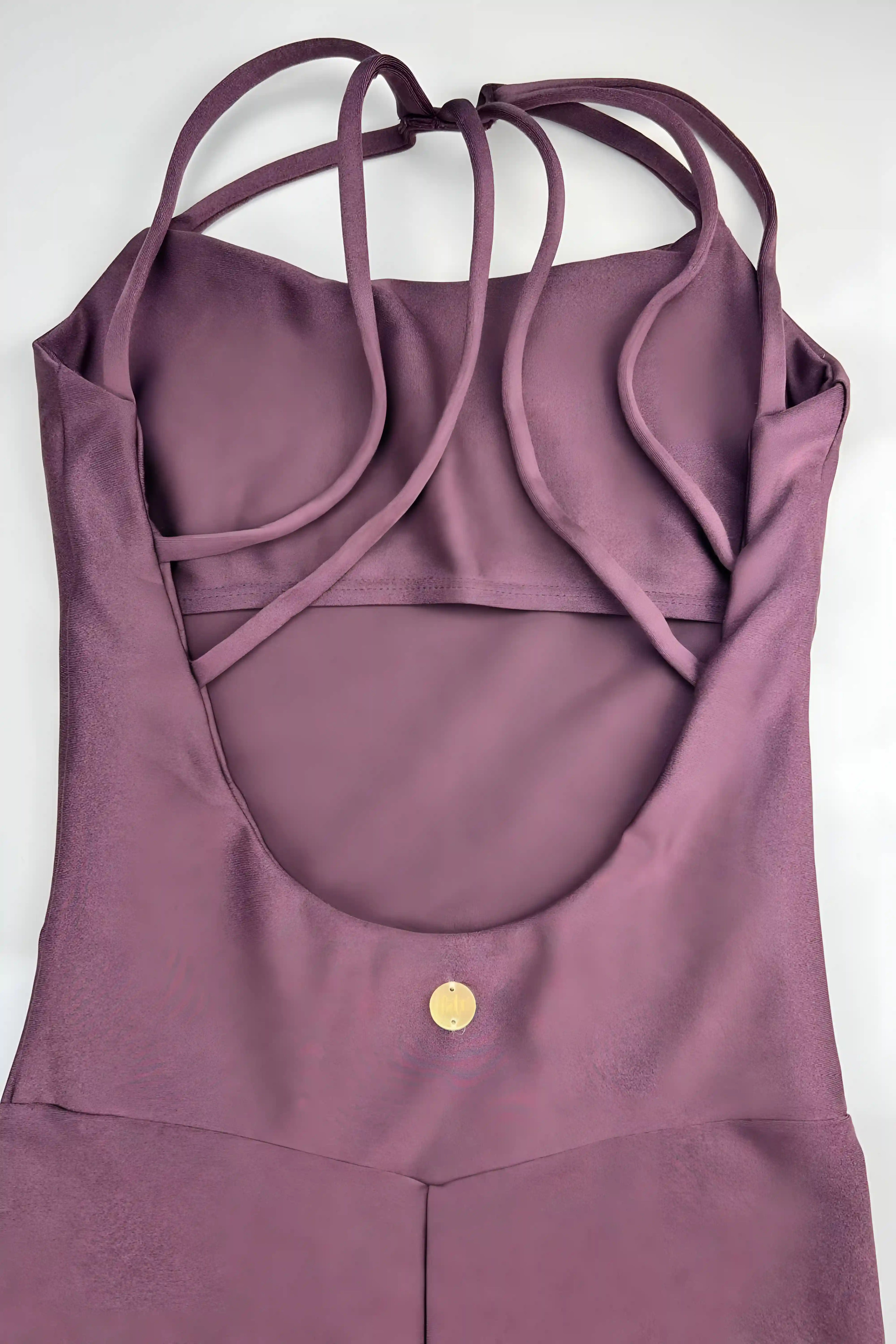 Open-Back Performance Jumpsuit for Women