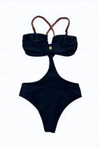 UV 50 Sculpting Cut-Out Brazilian Bodysuit | Beach-to-Gym Activewear