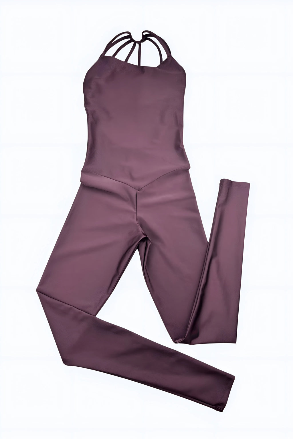 Open-Back Performance Jumpsuit for Women
