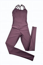 Open-Back Performance Jumpsuit for Women