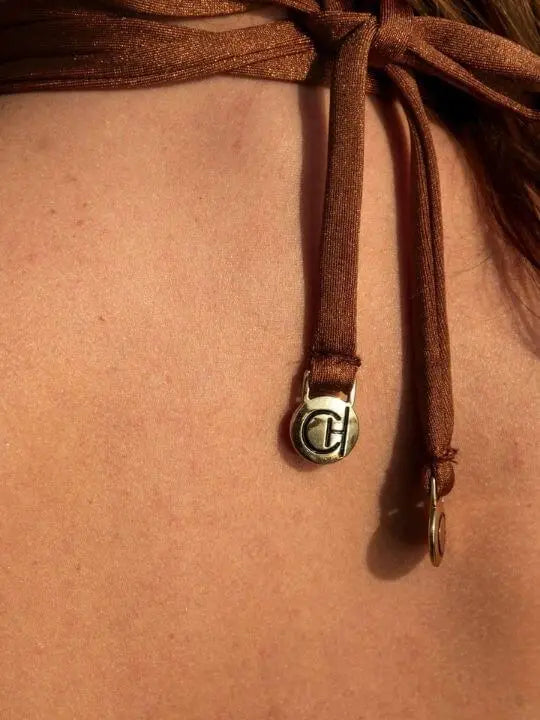 Pipa Mocha Classique Bikini with Side Rings My Store