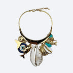 Charm Necklace Protection Handcrafted Brazilian Coastal Jewelry