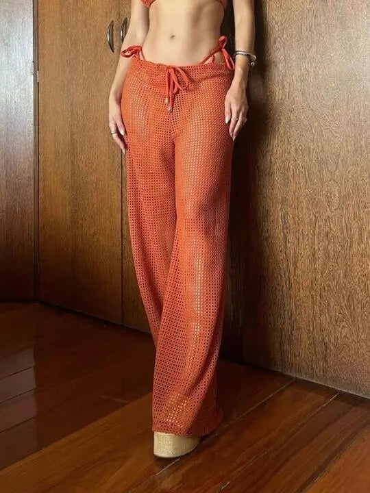 Tide Terracotta Cover-Up Pants My Store