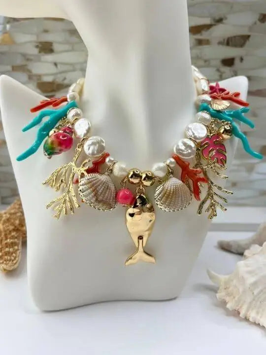 Coastal Spirit Necklace Handcrafted Brazilian Coastal Jewelry My Store