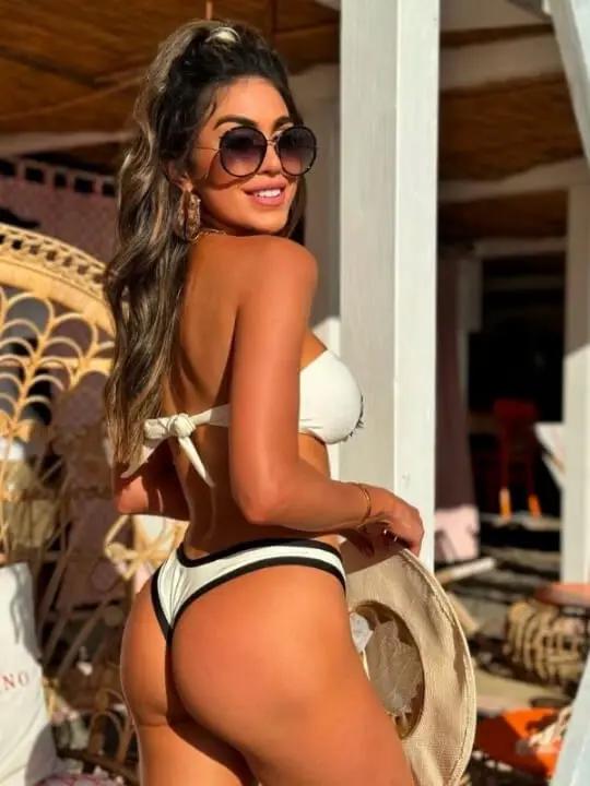 Arienzo Brazilian Bikini with Removable Flower My Store