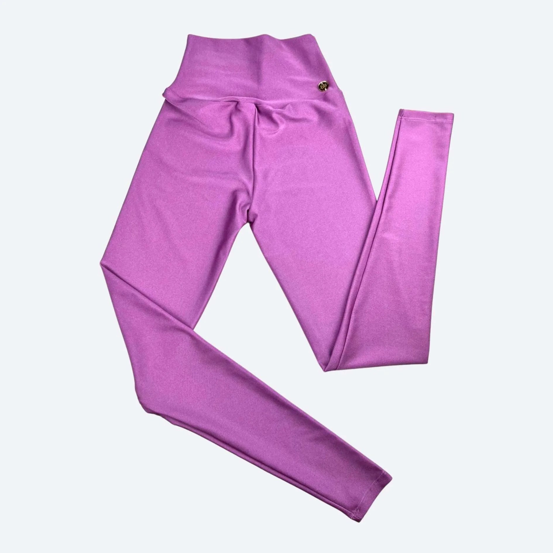Siena Mauve Pink High-Waisted Fitness Leggings