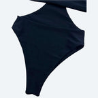 Rio Black Bodysuit — Sculpting Activewear One Piece