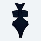 Rio Black Bodysuit — Sculpting Activewear One Piece