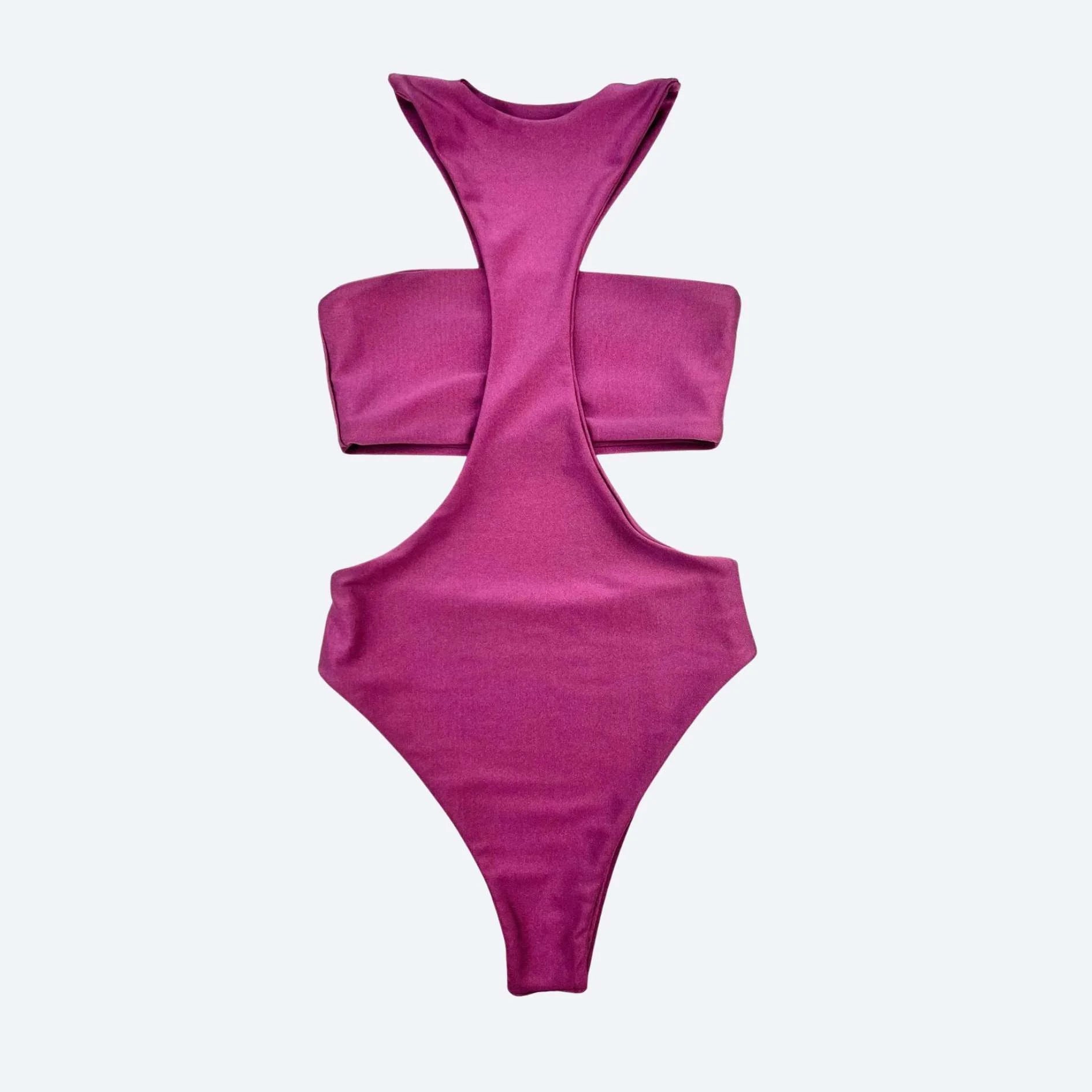 Rio Orchid Bodysuit — Sculpting Activewear One Piece
