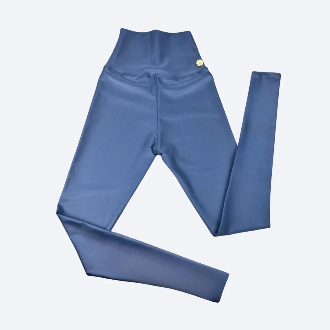 Siena Sky Blue High-Waisted Fitness Leggings My Store