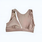 Asymmetrical Ivory Fitness Top
