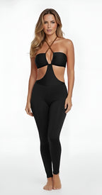 UV 50 Sculpting Cut-Out Brazilian Bodysuit | Beach-to-Gym Activewear
