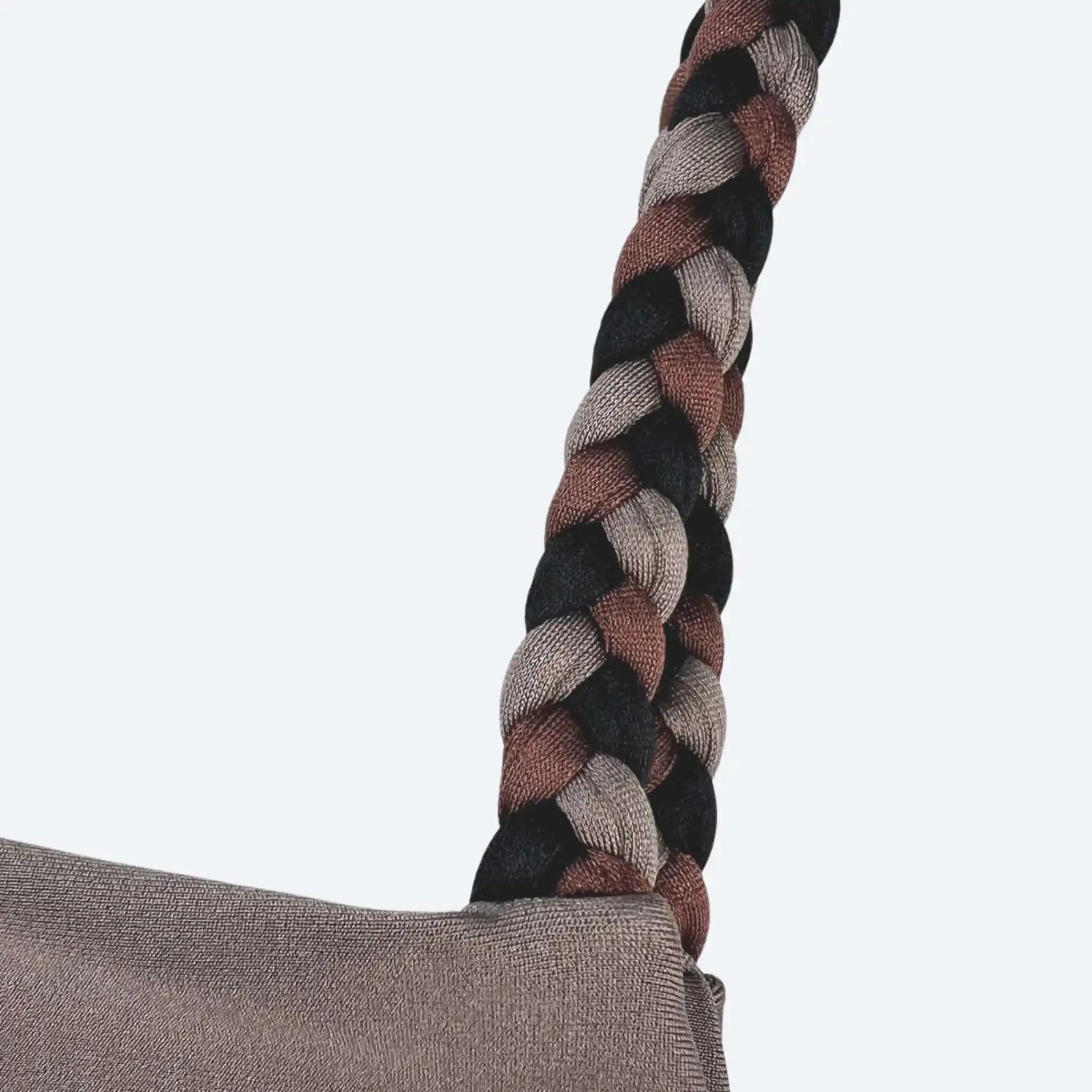 Aurora Dark Taupe VersaFit Braided Strap Bodysuit