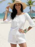 Boho Brazilian Handcrafted Coastal Bracelet – Unique Artisan Jewelry for Women