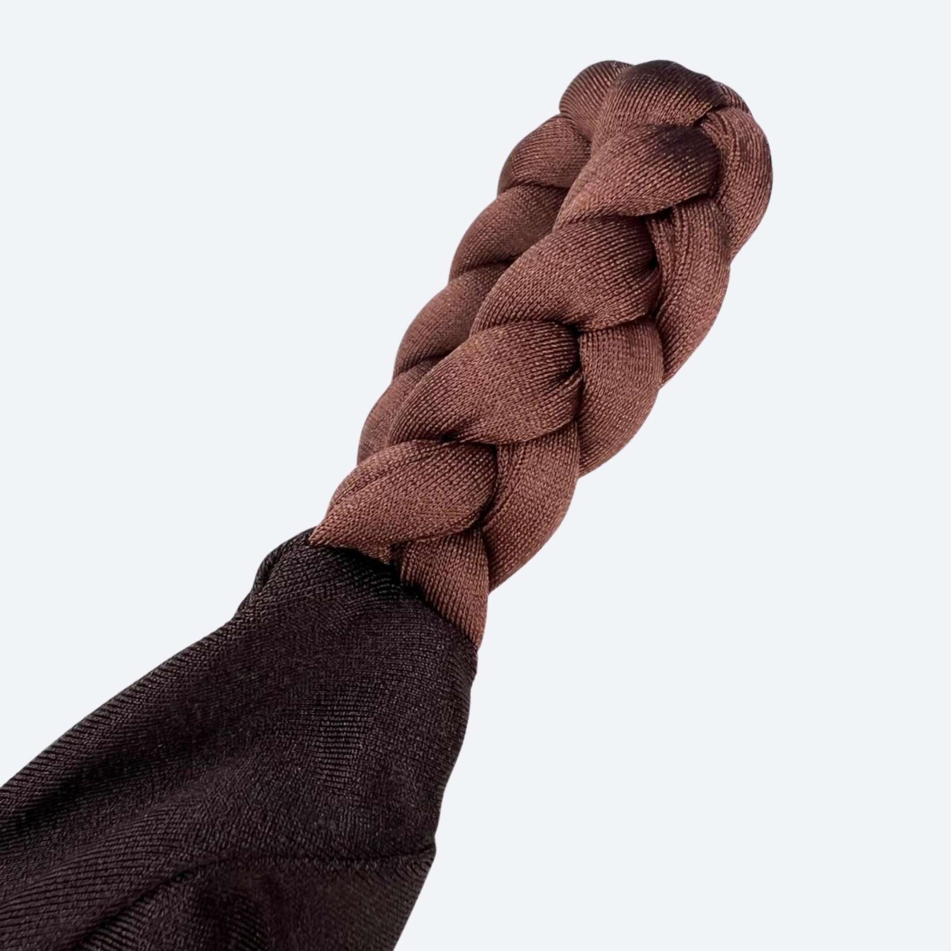 Elegant brown braided bodysuit for women, perfect for yoga, beach, and resort style.